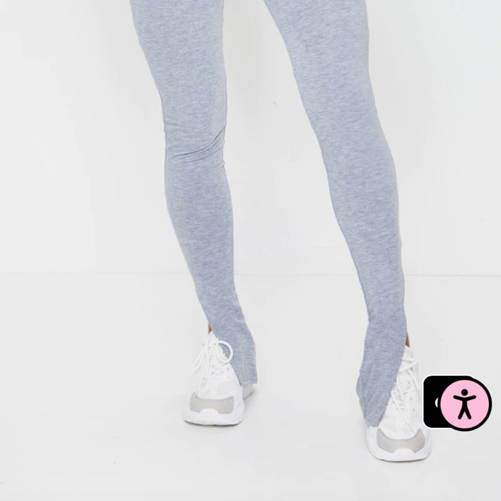 Split hem legging